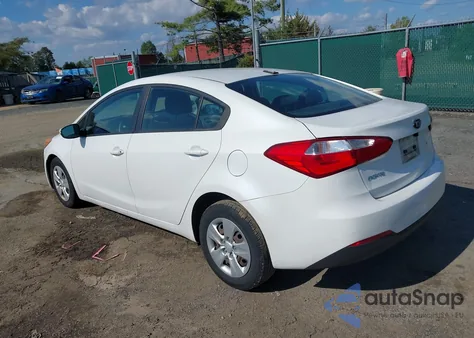 2014 Kia Forte Lx from USA, damaged, VIN KNAFK4A61E5086604